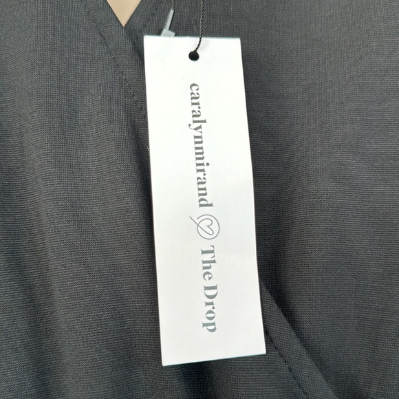 The Drop Women’s Black Sleeveless Jumpsuit Caralynmirand with Belt Loops NWT - Picture 13 of 16